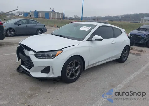 2019 Hyundai Veloster 2.0 z USA, uszkodzony, nr VIN KMHTG6AF4KU010116
